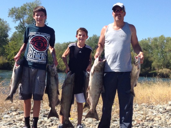 Everyone is a winner Salmon Fishing with Bob Sparre