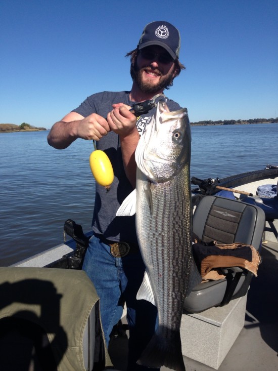 Striper fishing 2014