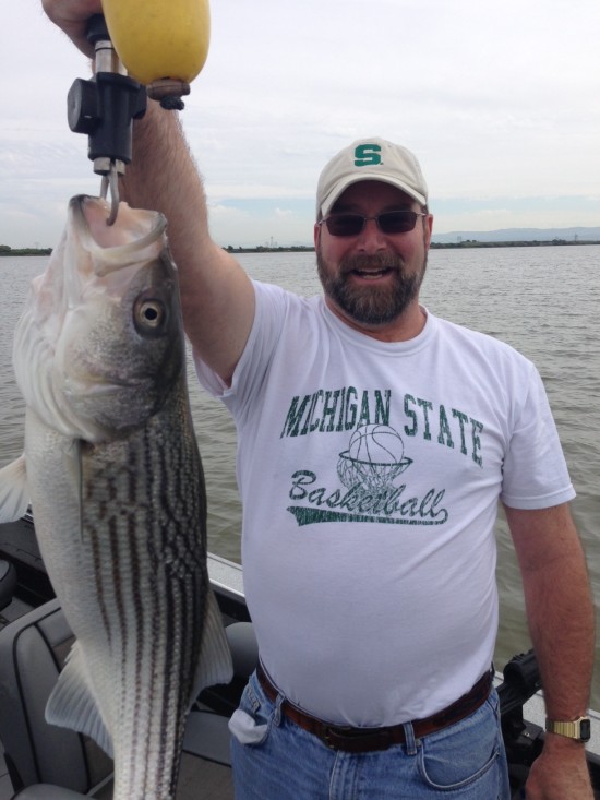 Fishing guide sacramento striper